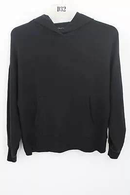 Buy Athleta Balance Hoodie Sweatshirt Size Medium Black #982487 • 24.11£
