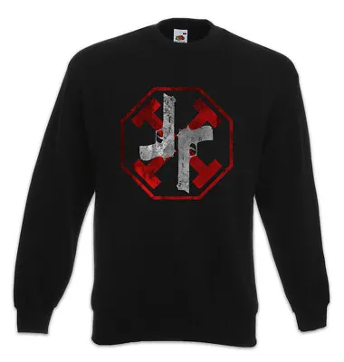 Buy Gun Kata Sweatshirt Pullover Equilibrium Symbol Sign Logo John Cleric Preston • 34.74£