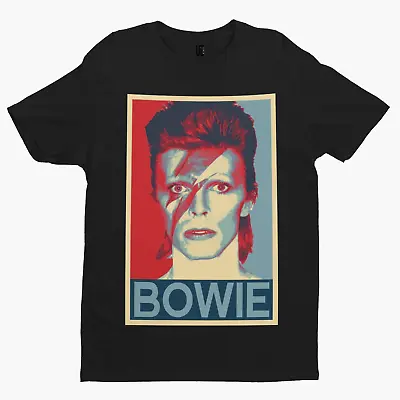 Buy David Bowie Redblue T-Shirt - Music Retro 70s 80s Cool Rebel Zigzag • 10.79£