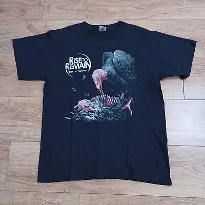 Buy Rise To Remain - City Of Vultures - Mens Classic Black T-Shirt Tee - Size Large • 7.99£