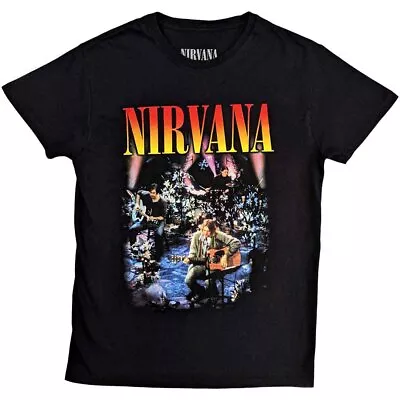 Buy Nirvana Unplugged Photo Official Tee T-Shirt Mens Unisex • 15.99£