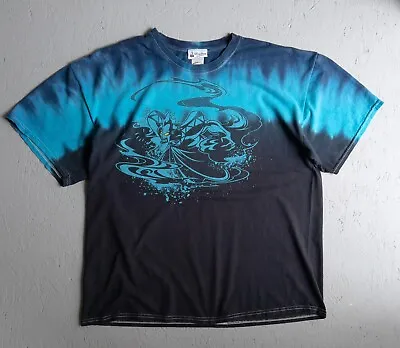 Buy Disney Villain Hercules Hades Tie Dye T-shirt - Blue - XL • 45£