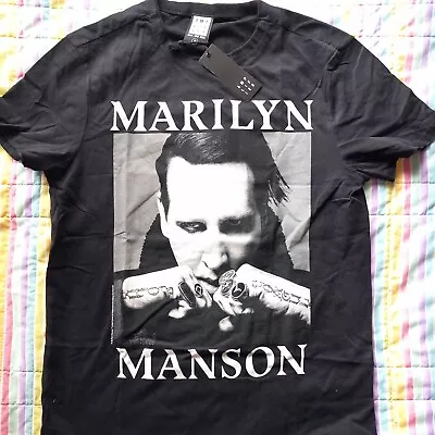 Buy Amplified Marylin Manson Tshirt Bnwt • 15£