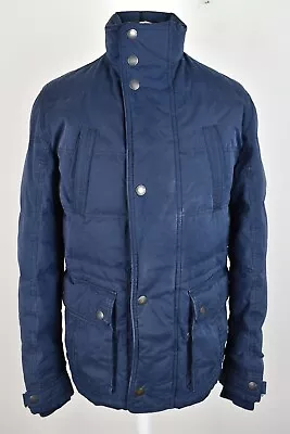 Buy CREW CLOTHING Blue Padded Jacket Size S Mens Full Zip Outerwear Outdoors • 17.47£