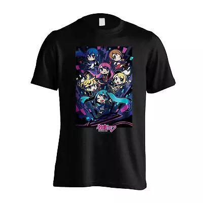 Buy Official Hatsune Miku Kawaii Gang T-Shirt Unisex Short Sleeve Tee Top Size S-XL • 19.99£