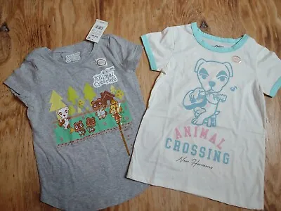 Buy Animal Crossing New Horizon Girls S 6/6X T Shirts Nintendo Product NEW • 5.50£