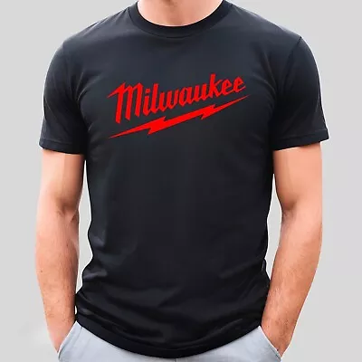 Buy Mens Milwaukee Print T Shirt DIY Builder Shirt Power Tools Shirt Gift • 10.99£
