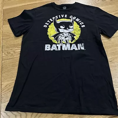 Buy Funko Pop Batman Detective Comics Black T-Shirt Medium DC  • 6£