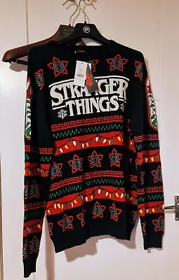 Buy George XL 18-20 Stranger Things Christmas Jumper BNWT Get In Early For Next Year • 15£