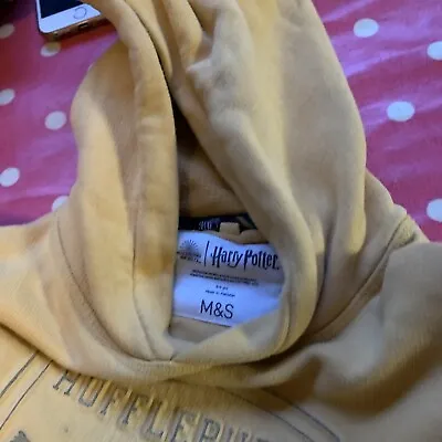 Buy Marks And Spencer Hufflepuff Hoody Age 8-9 Years • 12.50£