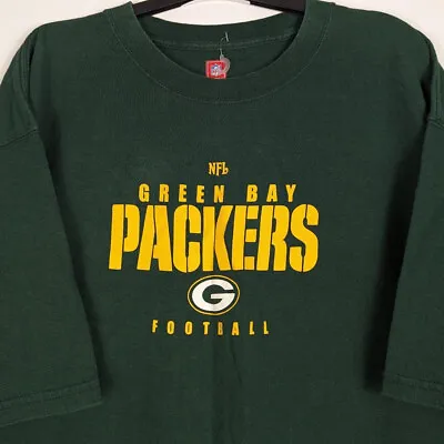 Buy NFL Green Bay Packers T-shirt Size XXL 2XL • 12£