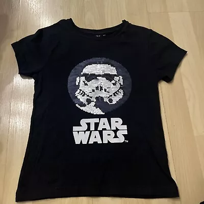 Buy Boys Star Wars T Shirt Age 6-7 • 5£