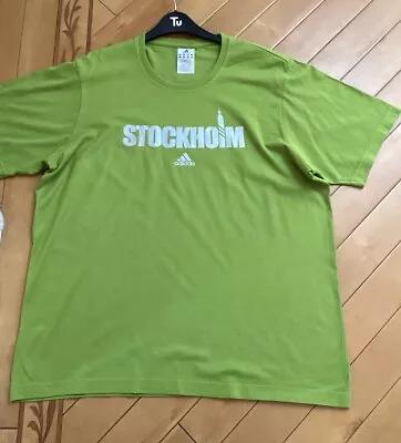 Buy Adidas Men's Large STOCKHOLM Theme T-Shirt VGC 🐷 • 3£