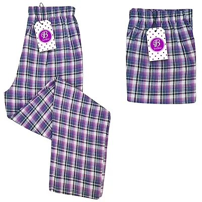 Buy Ladies Pyjamas Cotton Mix Pants Loungewear Sleepwear Bottoms • 6.99£
