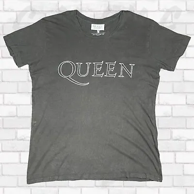 Buy Queen Band Merch Rock N Roll Heavy Metal Women’s T-shirt S Vintage Graphic Print • 12.65£