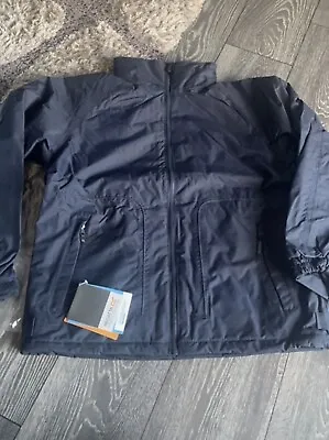 Buy Regatta Professional Mens Hudson Fleece Lined Waterproof Jacket TRA301 NAVY L • 35£