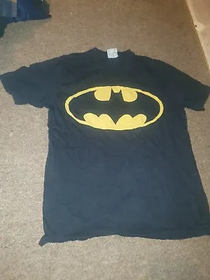 Buy Batman T-Shirt Logo Classic Official Movie DC Comics Justice League Men's Tops T • 4£