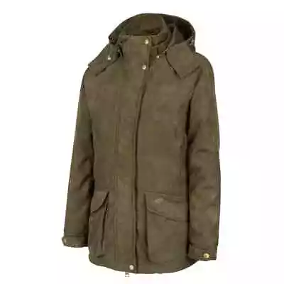 Buy Hoggs Of Fife Rannoch Ladies Waterproof Hunting Jacket In Field Green • 125.48£