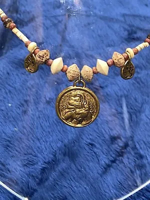 Buy Vintage Disney Lion King Beaded Necklace, 18” Long • 26.99£