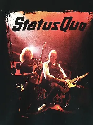 Buy Status Quo The Party Ain't Over Yet  2005/2006 Tour T-shirt Size M • 17.50£