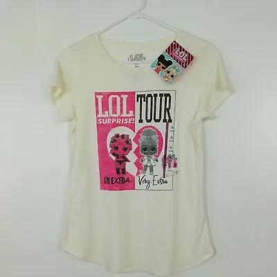 Buy LOL Surprise Tour T-shirt Size XL Girl's Tee Lets Be Friends Very Extra • 7.18£