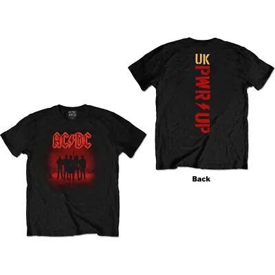 Buy AC/DC Power Up Black Unisex T-Shirt New & Official Rock Merch With Backprint • 16.35£
