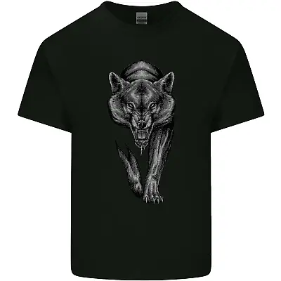 Buy Lone Wolf Mens Cotton T-Shirt Tee Top • 8.75£