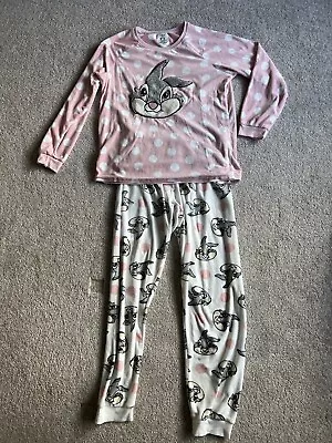 Buy PRIMARK DISNEY THUMPER Velour Pink Small Pyjamas • 0.99£