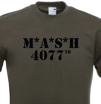 Buy MASH 4077th Retro Fancy Dress TV Programme US Marines Medics 1403 T Shirt. • 9.99£