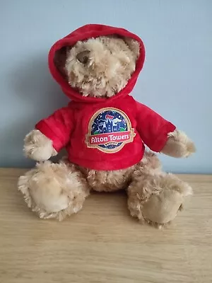 Buy Alton Towers 12 Inch Bear In Red T-Shirt Hug Me Collectible Souvenir Rare B1 • 6.95£