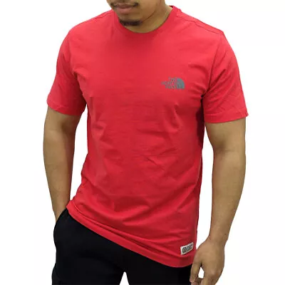 Buy The North Face Mens T Shirts Casual Crew Neck Top TNF Logo Cotton Tee New S-2XL • 14.99£