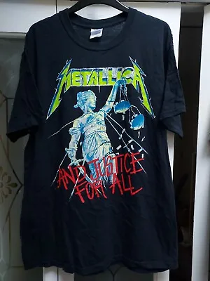Buy Vintage 2006 Metallica - And Justice For All - T Shirt - Size Large- VGC. • 39.99£