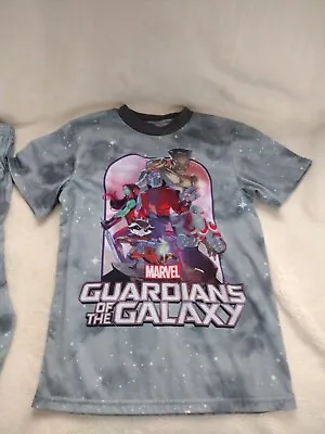 Buy Children Pajamas 2 Piece Marvel The Guardians Of The Galaxy  Size 8-10 NewShorts • 9.48£