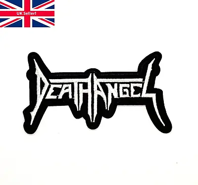 Buy Iron Sew On DEATH ANGEL Patch Trash Metal Band Logo Applique Patches For Clothes • 2.99£