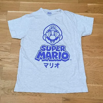 Buy Bioworld Super Mario Graphic Print T-Shirt L XL Crew Neck Tee Gaming Nintendo • 7.69£