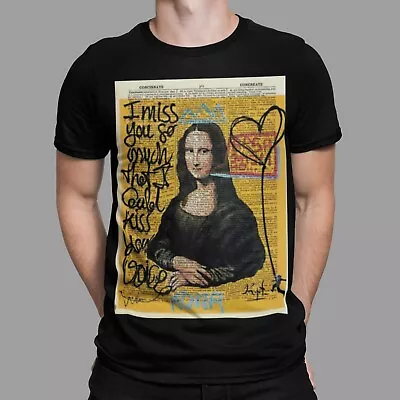 Buy Mona Lisa T-Shirt Face Movie Lcon Renaisance Retro Art Sex Symbol TEE • 10.23£