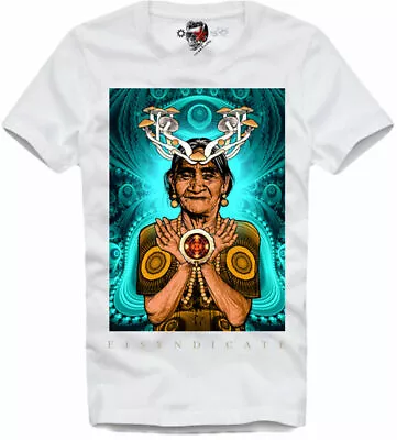 Buy E1syndicate T Shirt Maria Sabina Priestess Of Mushrooms Lsd Ayahuasca Dmt 5159 • 22.78£