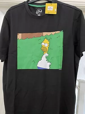 Buy The Simpsons  Homer Going Through Hedge  Small Tee Shirt • 10£
