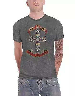 Buy Guns N Roses Appetite For Destruction Burnout T Shirt • 16.95£