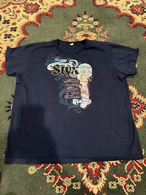 Buy Vintage Styx 2012 Tour Rock Concert Official T Shirt Womens Sz XL Crystal Ball • 20.02£