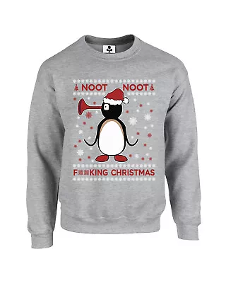 Buy Noot Noot Christmas Jumper Funny Xmas Sweatshirt Adults Mens Womens • 19.95£