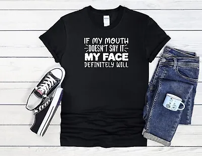 Buy If My Mouth Not Say Men Women Jute Bag Unisex Hoodie Baseball T Shirt Top 3558 • 11.99£