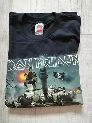 Buy IRON MAIDEN Genuine TOUR T Shirt A MATTER OF LIFE & DEATH 2006 Size MEDIUM • 150£