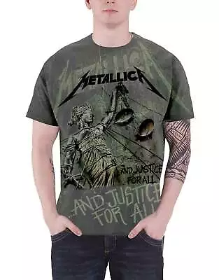 Buy Metallica Justice For All Neon T Shirt • 24.95£