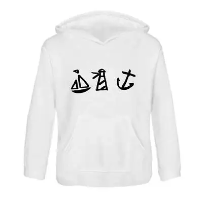 Buy 'Nautical Icons' Children's Hoodie / Hooded Sweater (KO020090) • 16.99£