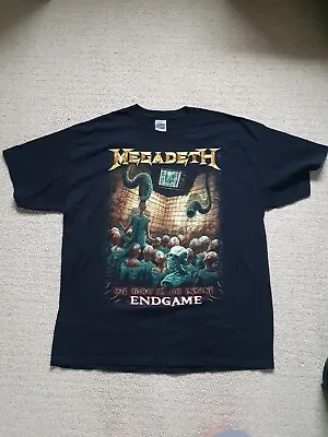 Buy Megadeth - Endgame T-Shirt - XL Black Band Tee • 24.99£