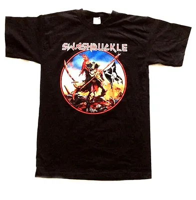 Buy SWASHBUCKLE - The Buckler -T-Shirt - Größe Size M - Neu • 18.13£