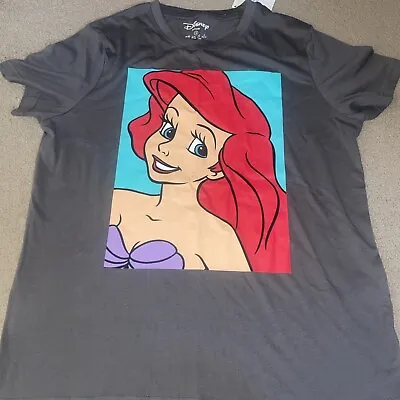 Buy Disney The Little Mermaid T Shirt Size 10/12 • 9.99£