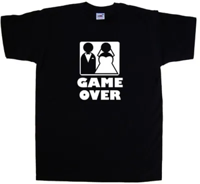 Buy Game Over Wedding Funny T-Shirt • 12.99£
