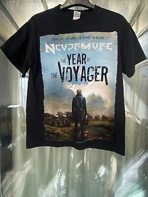 Buy Nevermore ‘Year Of The Voyager’ 2009 European Tour T-Shirt Size: M**VGC** *RARE* • 19.99£